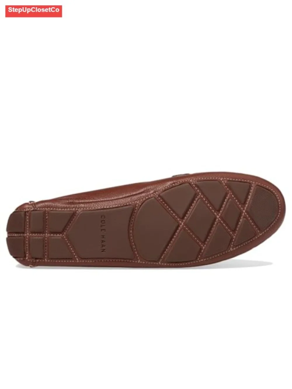Embroidered Knot Driver Loafers with Cushioned Insole